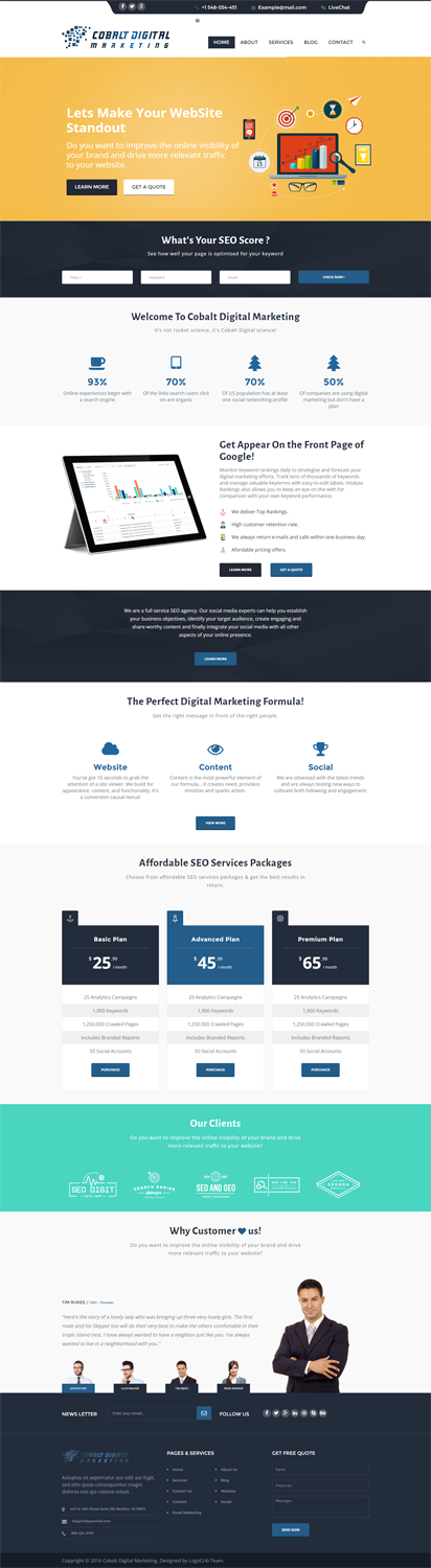 Web-Design von bdesigner9 für Cobalt Digital | Design #10959410