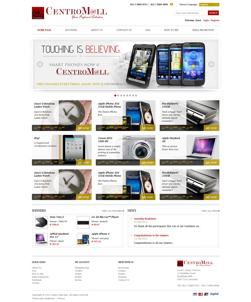 Web Design by Mayank Patel for this project | Design #474910