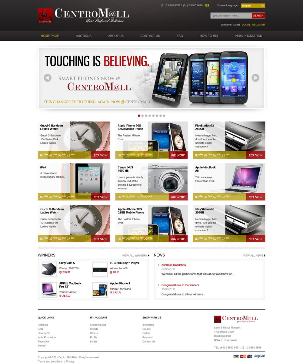 Web Design by Mayank Patel for this project | Design #474912