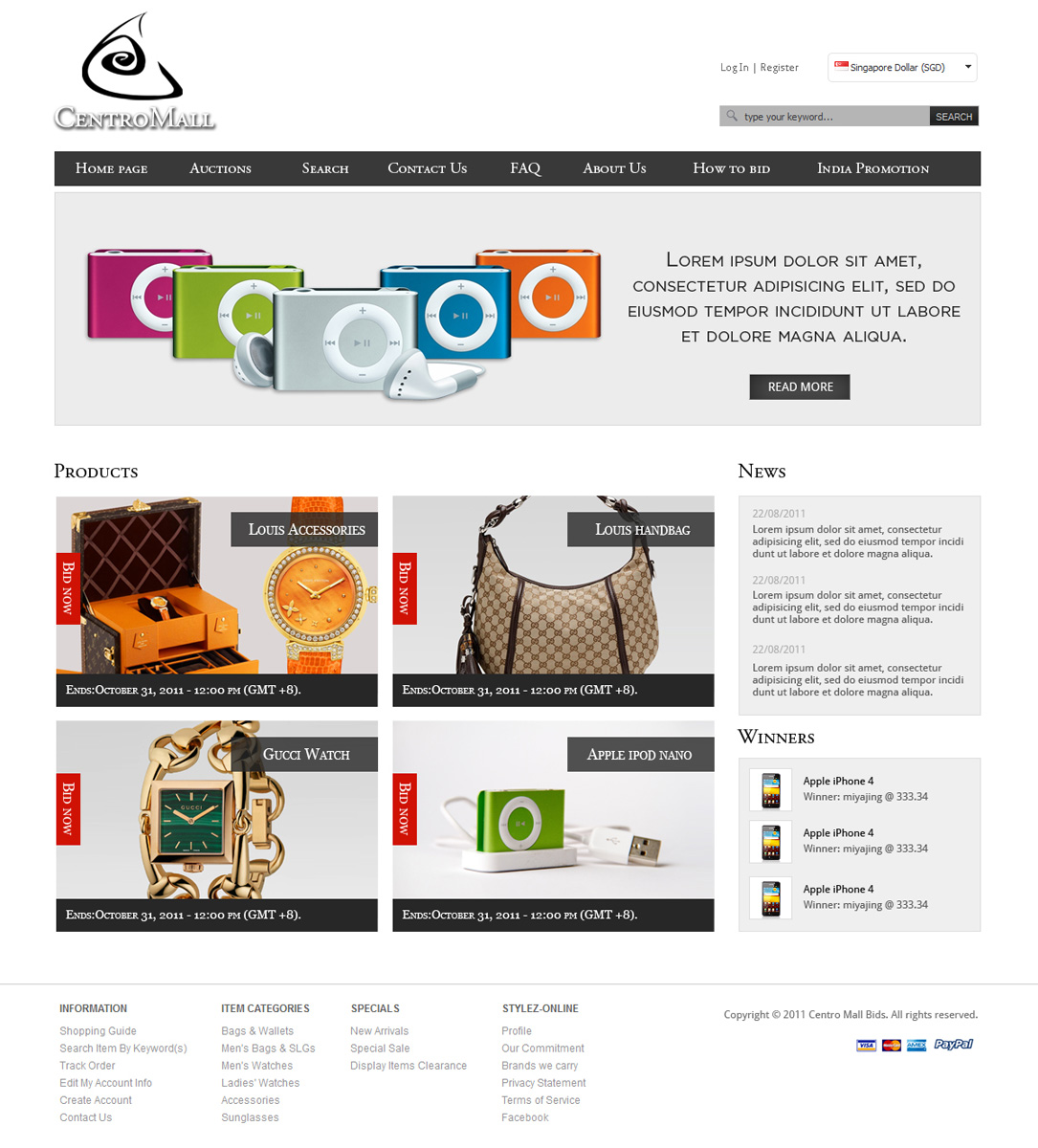 Web Design by pb for this project | Design #471712