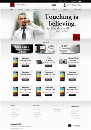 Web Design by rvv for this project | Design: #473827