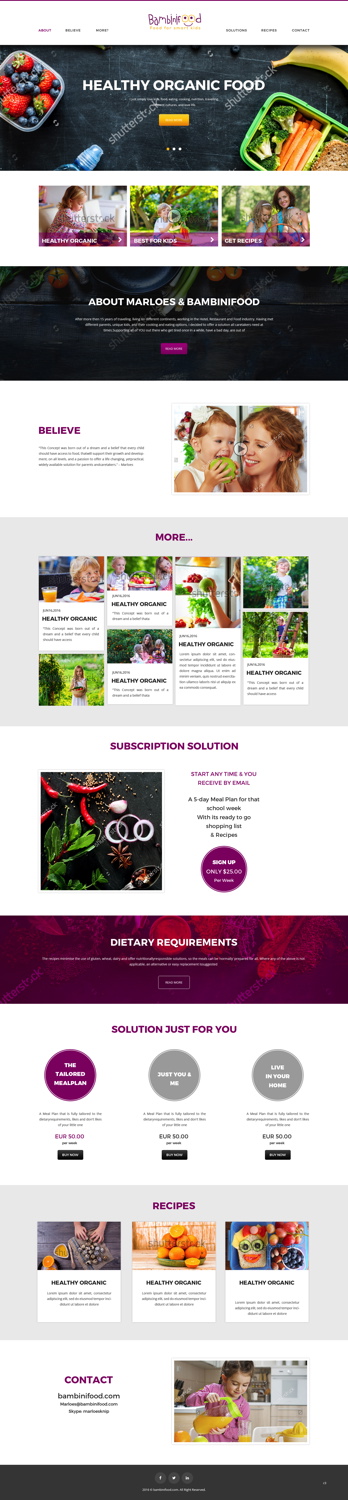 Web Design by pb for this project | Design #11237089