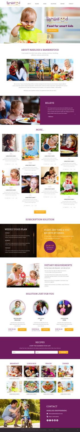 Web Design by pb for this project | Design #11237090
