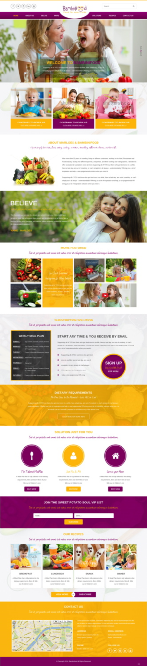 Diseño Web por pb para este proyecto | Diseño: #11237091