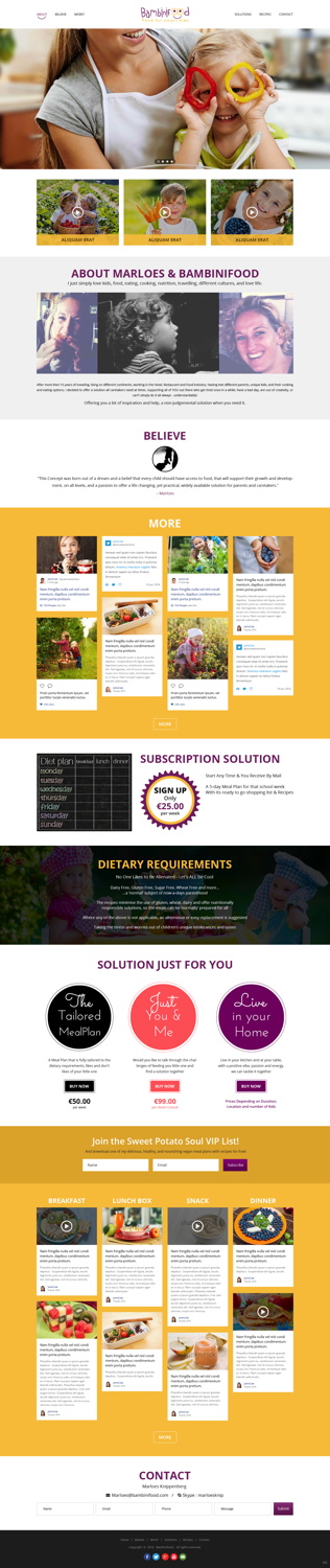 Web Design by pb for this project | Design #11237095