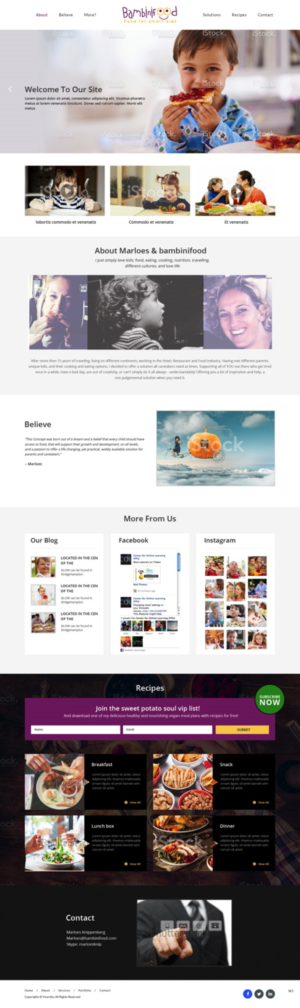 Web Design by pb for this project | Design: #11243169