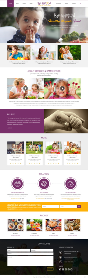 Web Design by pb for this project | Design: #11243184