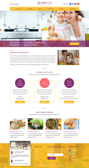Web Design by Sbss for this project | Design: #11230038
