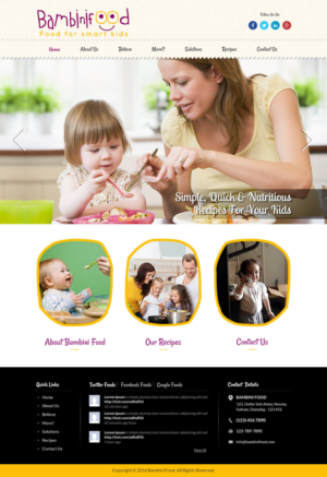 Web Design by Sbss for this project | Design: #11230538