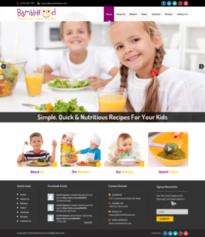 Web Design by Sbss for this project | Design: #11234998