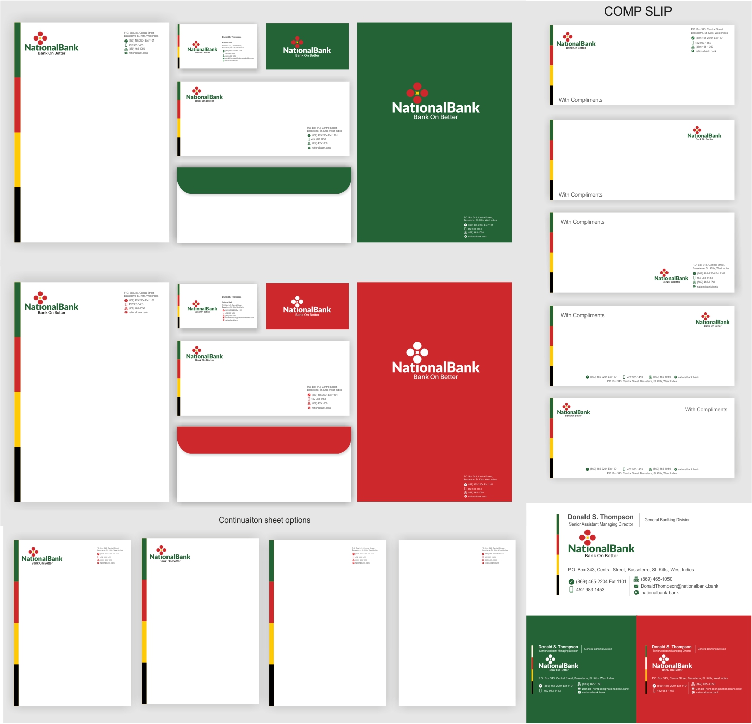 Stationery Design by Sarah Graphic for Orange Media Group | Design #10916666