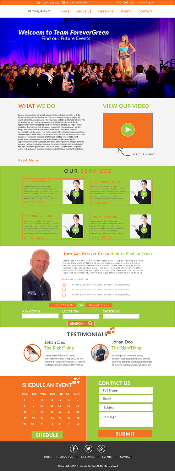 Web Design par nb pour ce projet | Design #10996922