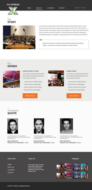 Web Design by acavuk for this project | Design #11029567