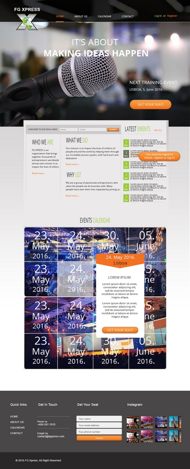 Diseño Web por acavuk para este proyecto | Diseño #11117062