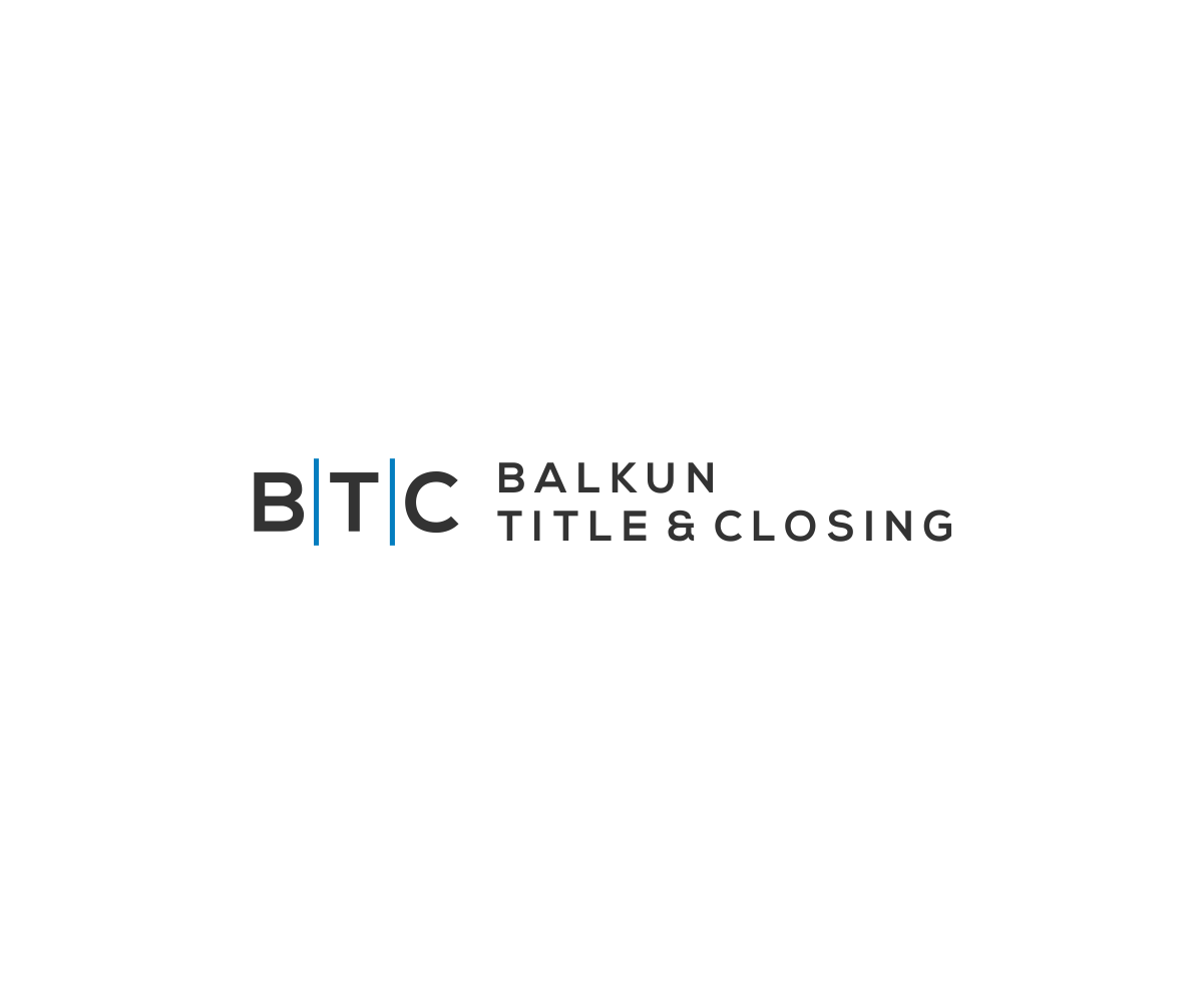 Logo Design by .Ashu. for Balkun Title and Closing | Design #10967858