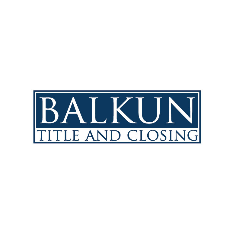 Logo Design by Design Possibilities for Balkun Title and Closing | Design #11000199