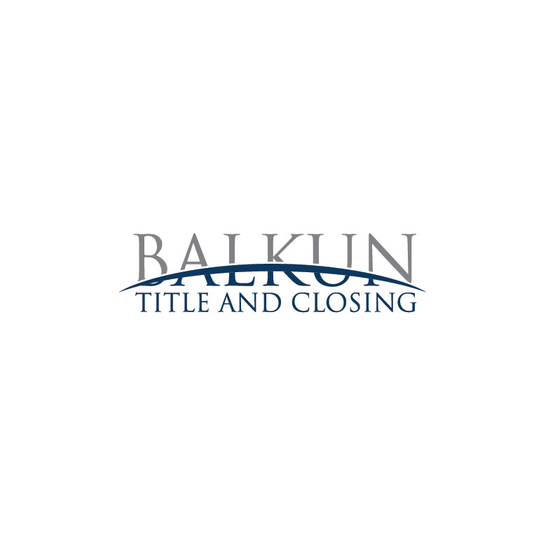 Logo Design by Design Possibilities for Balkun Title and Closing | Design #11000201