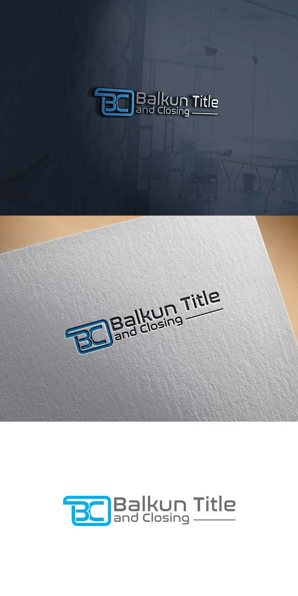 Logo Design by saeinpahore41504 for Balkun Title and Closing | Design #10996680