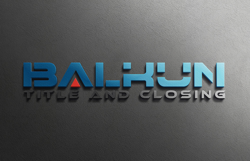 Logo Design by Apple™ for Balkun Title and Closing | Design #10912212
