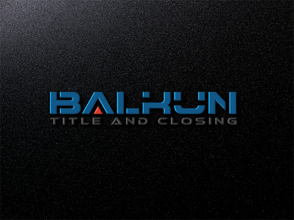 Logo Design by Apple™ for Balkun Title and Closing | Design #10912213