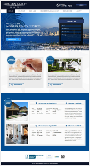 Landing Page Design by -Marc- for this project | Design: #11018229