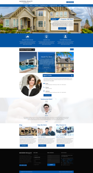 Landing Page Design by Impressive Sol
