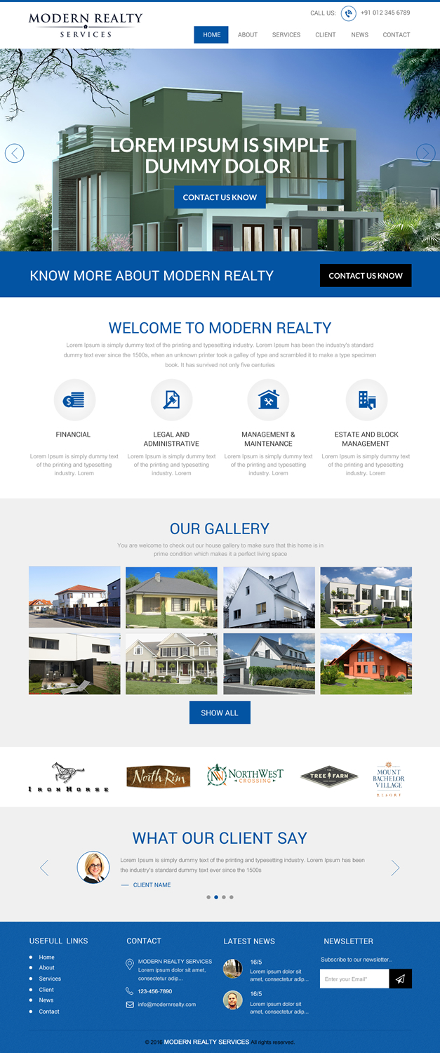 Design de Page d'Accueil par rightway pour ce projet | Design #10916954