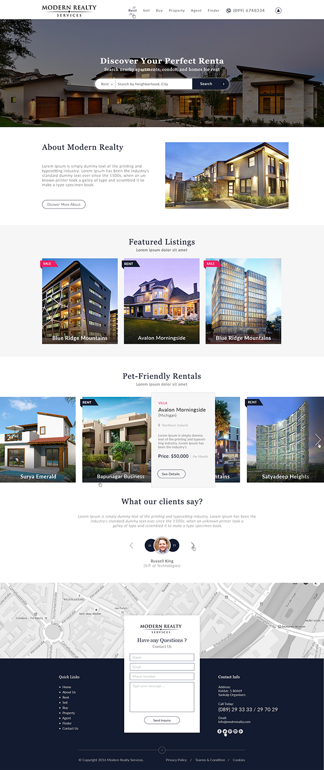Landing Page Design by Ved Web Services for this project | Design #10920352