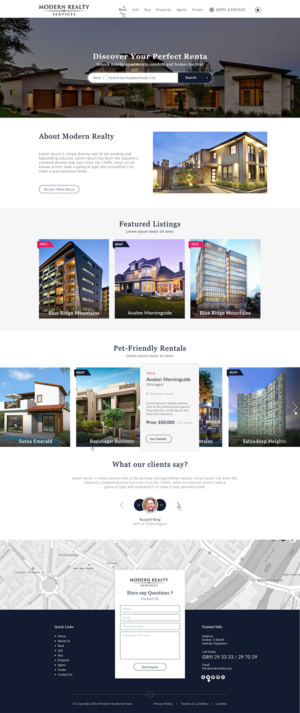 Landing Page Design by Ved Web Services