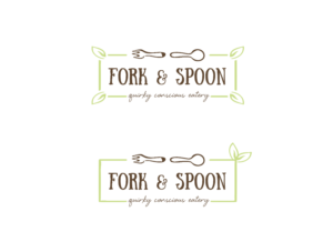 Logo Design by wonderland for Fork & Spoon | Design: #10954524