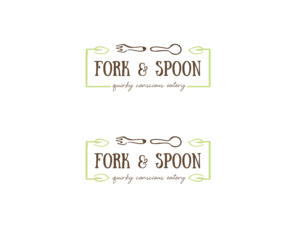 Logo Design by wonderland for Fork & Spoon | Design: #10954944