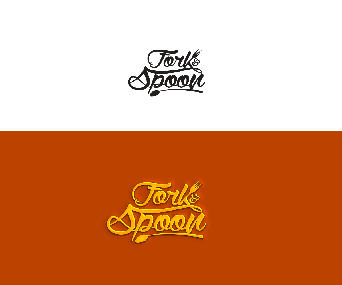 Diseño de Logo por jemstech para Fork & Spoon | Diseño #10912486
