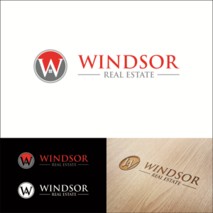 Logo Design by GOODMAN for Windsor Real Estate | Design: #10907647