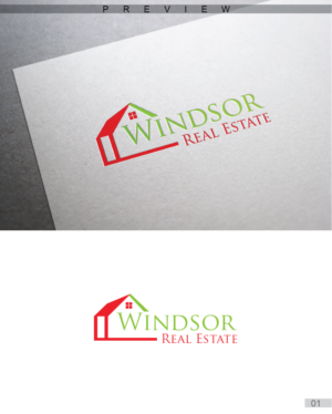 Logo Design by 3Guys for Windsor Real Estate | Design: #10917834