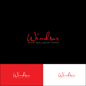 Logo Design by JM GRAPHICS for Windsor Real Estate | Design: #10974180