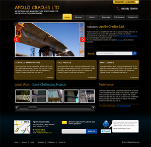 Web Design by Expert Designer for this project | Design: #487322