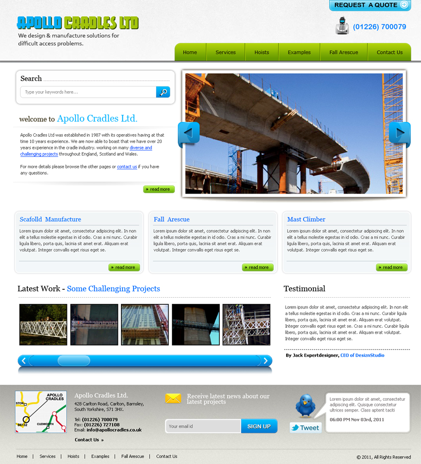 Web Design by Expert Designer for this project | Design #488614