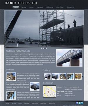 Web Design by pb for this project | Design: #477160