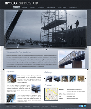 Web Design by pb for this project | Design: #477167