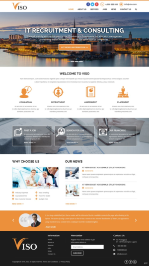 Web Design by pb for Viso | Design: #10926345