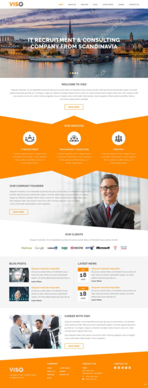 Web Design by pb for Viso | Design: #10937549