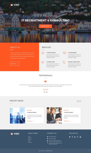 Web Design by pb for Viso | Design: #10937550