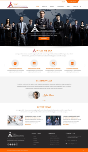Web Design by pb for Viso | Design: #10937551