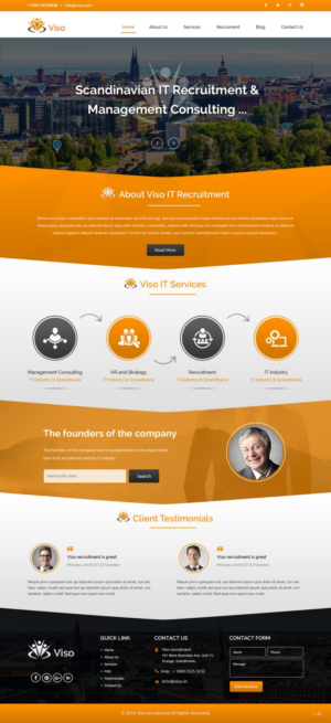 Web Design by pb for Viso | Design: #10937573