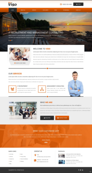 Web Design by pb for Viso | Design: #10937574