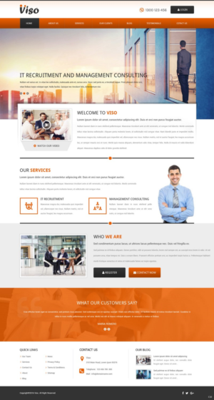 Web Design by pb for Viso | Design: #10937576