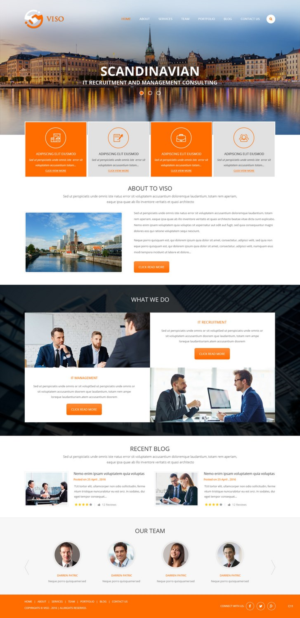 Web Design by pb for Viso | Design: #10937586
