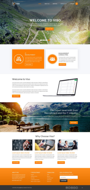 Web Design by pb for Viso | Design: #10984698
