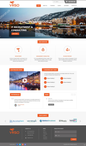 Web Design by pb for Viso | Design: #10984699