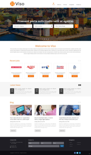 Web Design by pb for Viso | Design: #10984701